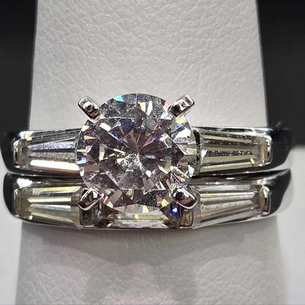 925 CZ Bridal Set